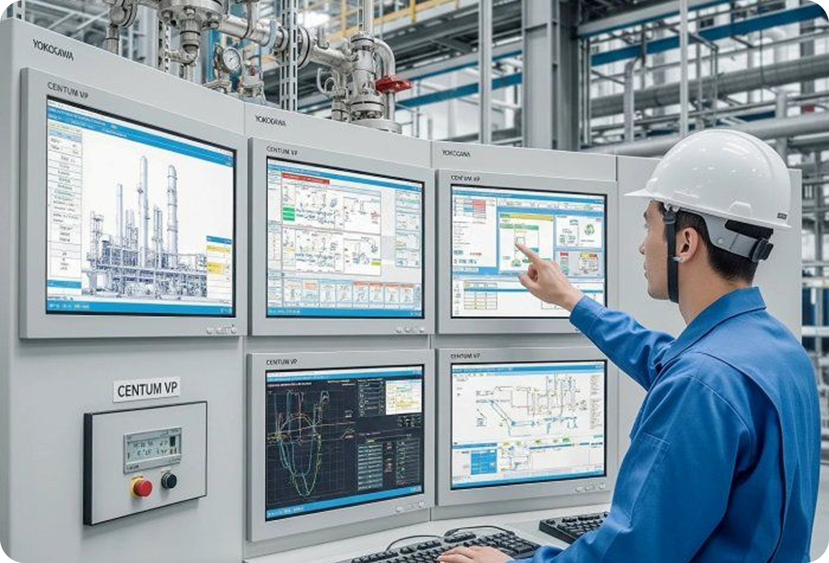 Worker using Primabl dashboard